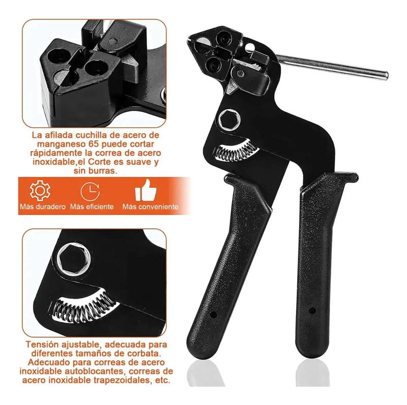 ALICATE DE ACERO CARBONO CON MANGO DE PVC - 5