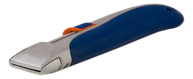 CUTTER DE SEGURIDAD CON 10 HOJAS DE REPUESTO - 1
