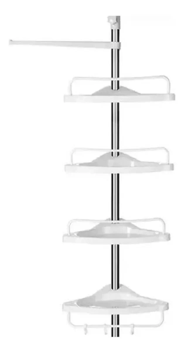 ORGANIZADOR ESQUINERO RETRACTIL PARA DUCHA Y BAÑO - 1