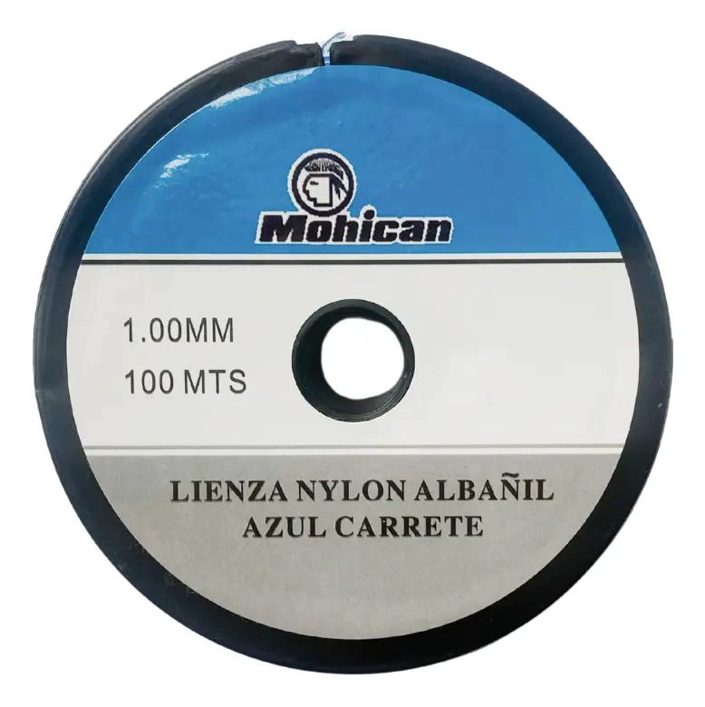 HILO NYLON ALBAÑIL AZUL 1,0 MM 100 MTS - 1