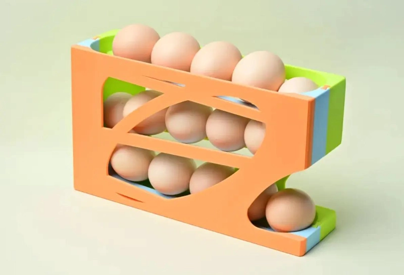 ORGANIZADOR DESLIZANTE PARA HUEVOS ECOLOGICO Y COMPACTO - 5