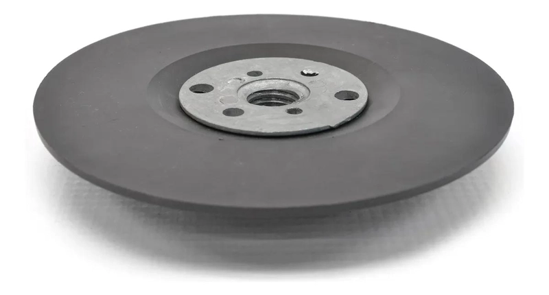 SOPORTE DE GOMA 4.5' M14 PARA DISCOS DE FIBRA Y BONETES - 2