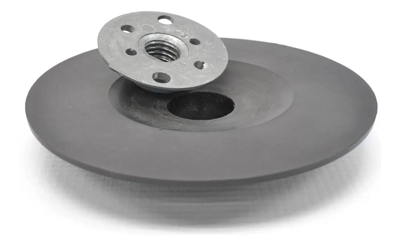 SOPORTE DE GOMA 4.5' M14 PARA DISCOS DE FIBRA Y BONETES - 3