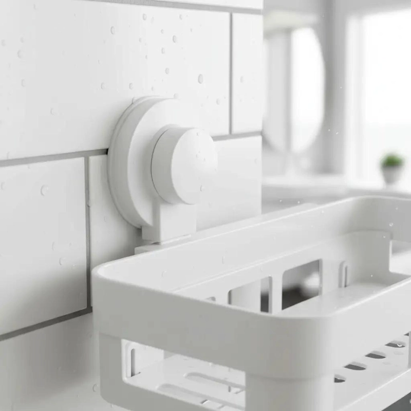 ORGANIZADOR DE DUCHA CON MONTAJE EN PARED Y CAPACIDAD DE 4 KG - 2