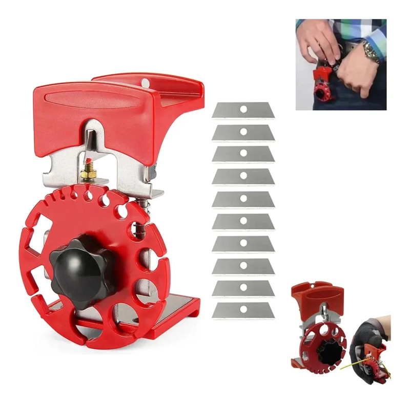 PELACABLES MULTIFUNCIONAL DE MANO ROJO - 1