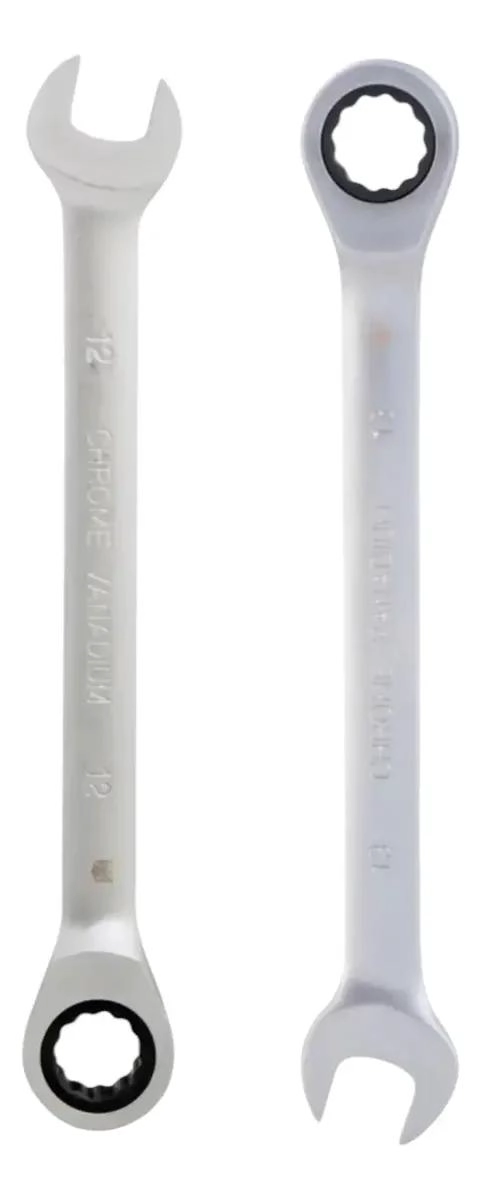 LLAVE FIJA DE 12 Y 13 MM CON ACABADO BRILLANTE - 1