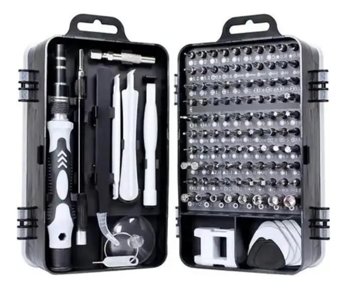 KIT DE DESTORNILLADORES DE PRECISION 115 EN 1 - 1