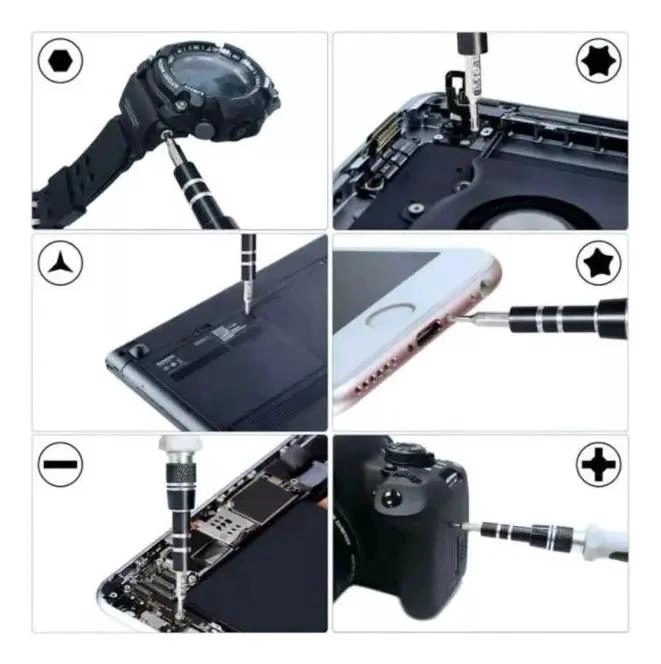 KIT DE DESTORNILLADORES DE PRECISION 115 EN 1 - 9