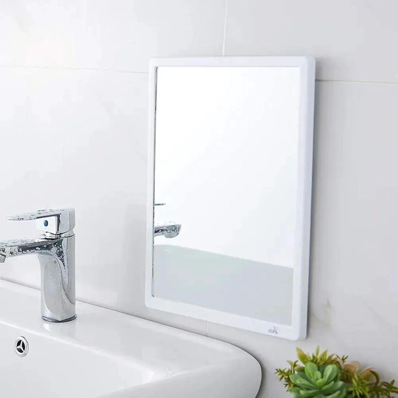 ESTANTE DE BAÑO CON ESPEJO DE PARED Y VENTOSAS PARA FACIL INSTALACION - 3