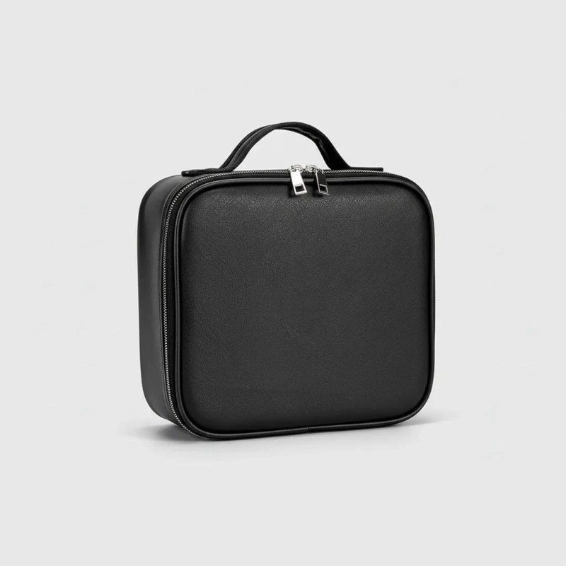 ORGANIZADOR DE BELLEZA CON ESPEJO Y LUZ LED PORTATIL - 4