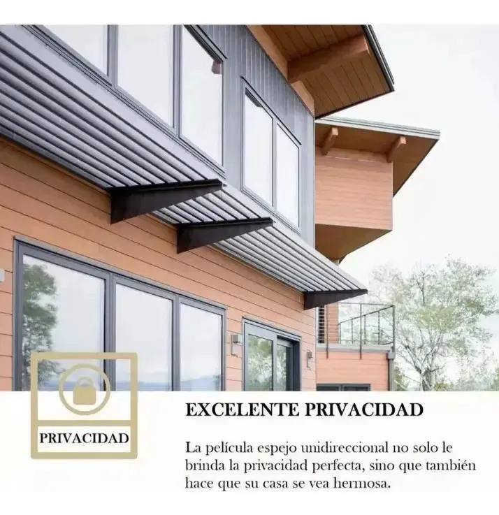 LAMINA ESPEJADA PARA VENTANAS 3 METROS CON PRIVACIDAD - 9
