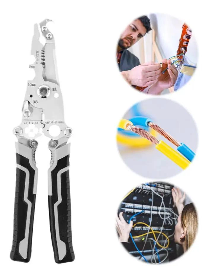 ALICATE PELACABLE PLEGABLE MULTIFUNCIONAL 18 HERRAMIENTAS - 8