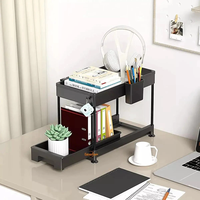 ESTANTE DESLIZABLE MULTIUSOS PARA COCINA Y BAÑO - 3