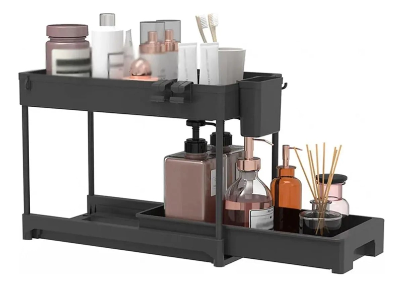 ORGANIZADOR DESLIZANTE PARA COCINA Y BAÑO CON CAJONES - 1