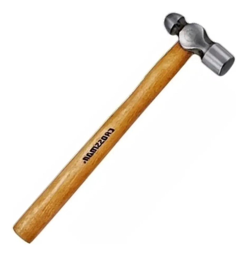 MARTILLO MECANICO DE ACERO AL CARBONO CON MANGO DE MADERA - 1