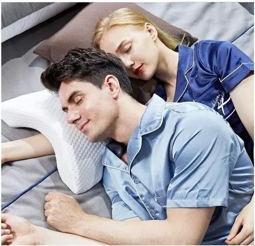 ALMOHADA CURVA ORTOPE DICA PARA CUELLO Y BRAZO EN COLOR BLANCO - 3