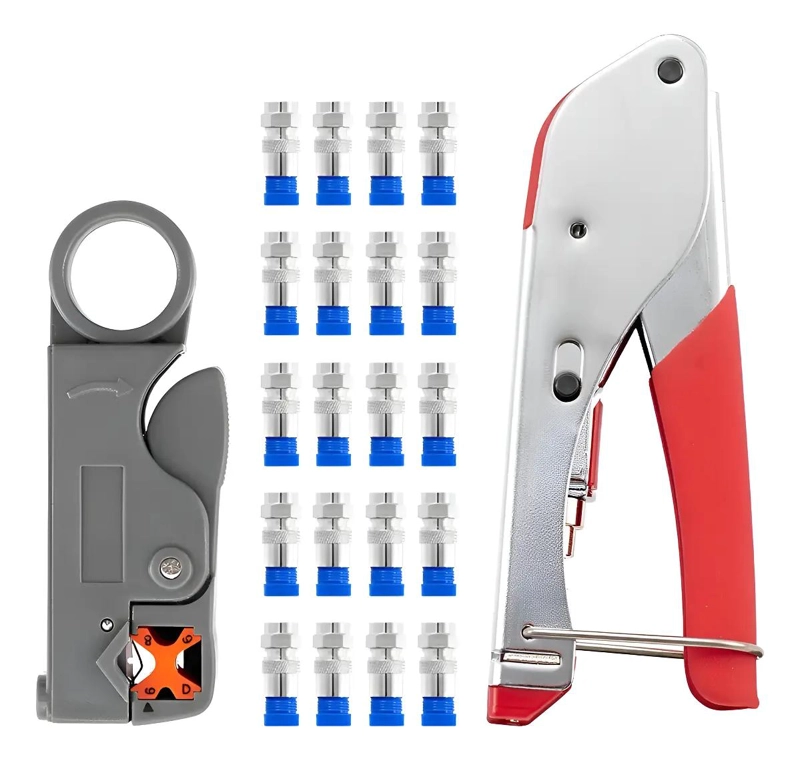 ALICATES PARA PRENSAR Y PELAR CABLES - 1