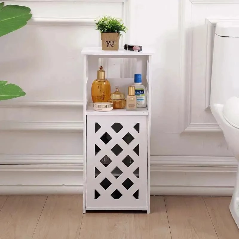 ESTANTE ORGANIZADOR BLANCO PARA BAÑO Y DORMITORIO CON 2 REPISAS - 9