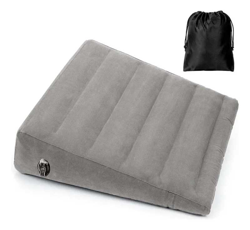 ALMOHADA CUÑA INFLABLE MULTIFUNCIONAL PARA SOPORTE Y COMODIDAD - 7