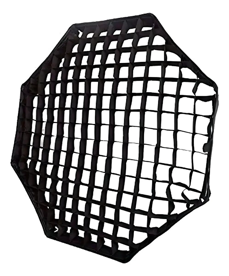 GRILLA PARA SOFTBOX OCTOGONAL CONTROL DE LUZ FOTOGRAFIA - 2