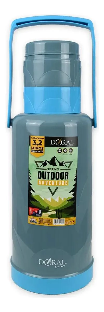 TERMO OUTDOOR TE RMICO CON MANILLA Y TAZAS PARA AVENTURAS - 2