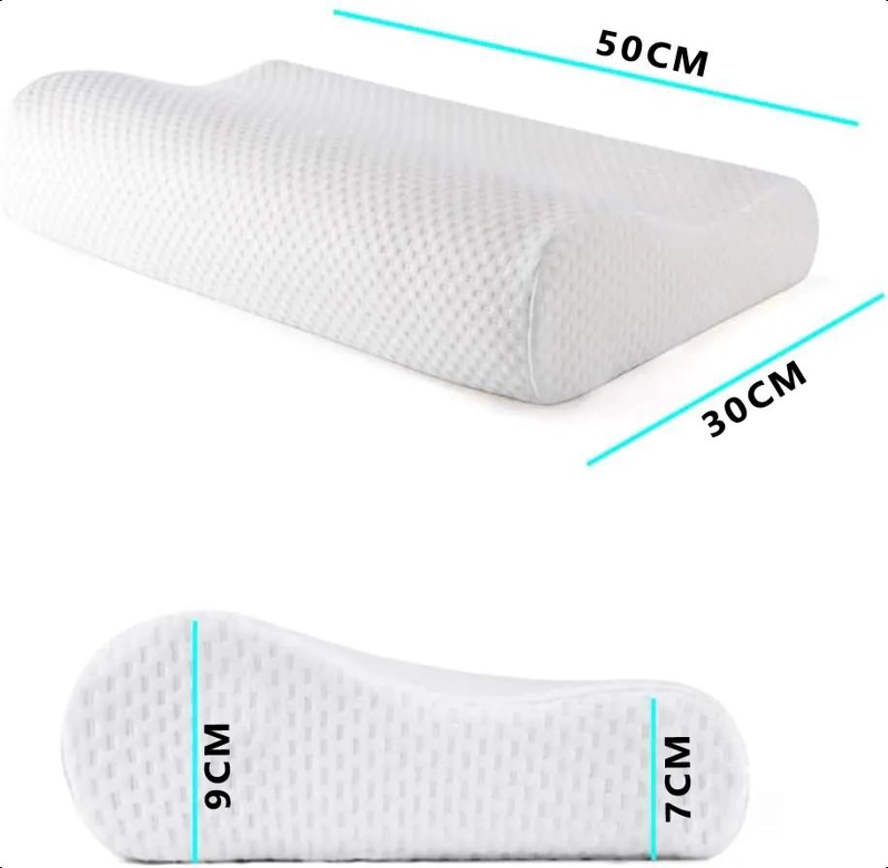 ALMOHADA ORTOPE DICA DE ESPUMA MEMORY PARA CUELLO - 4