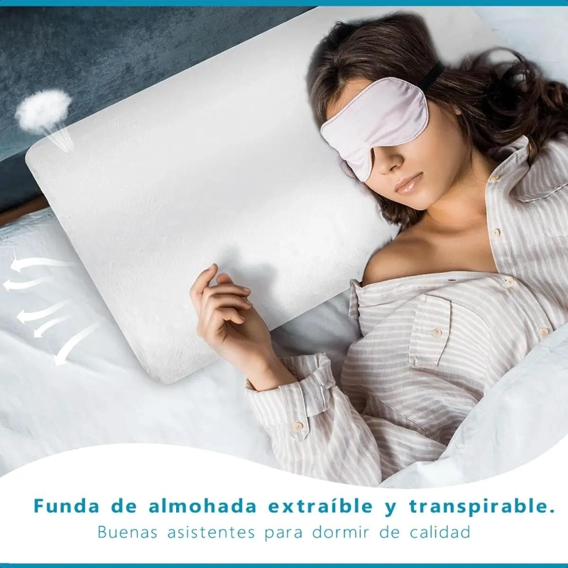 ALMOHADA ORTOPE DICA DE ESPUMA MEMORY PARA CUELLO - 5