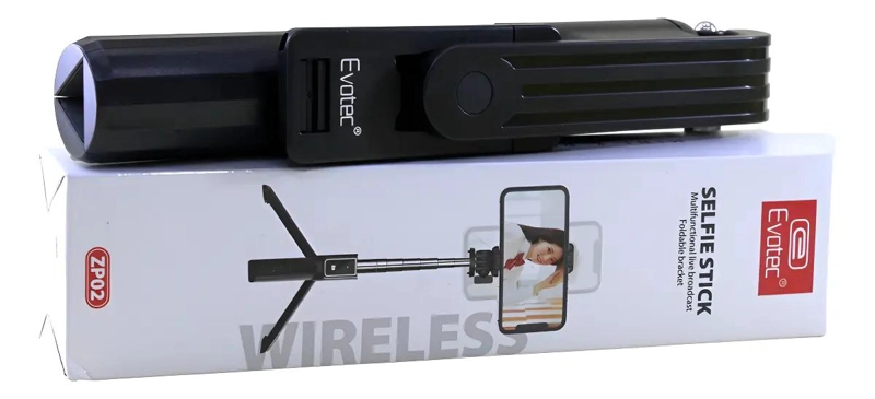 PALO SELFIE TRIPODE BLUETOOTH CON CONTROL REMOTO PLEGABLE - 1
