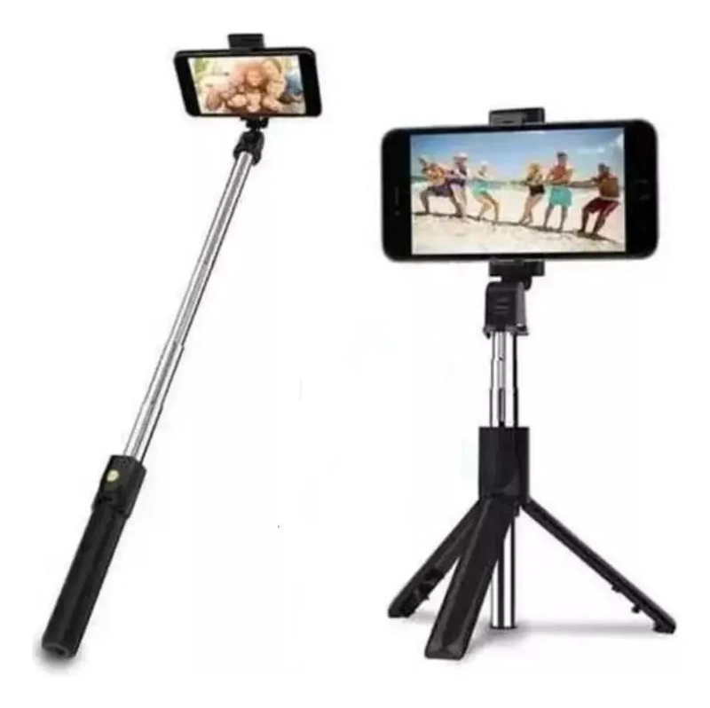 PALO SELFIE TRIPODE BLUETOOTH CON CONTROL REMOTO PLEGABLE - 3