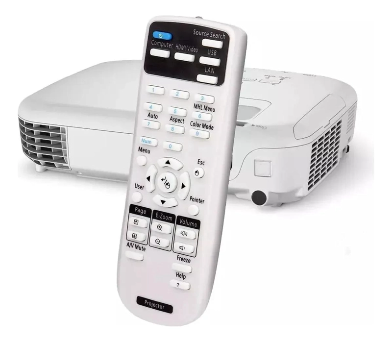 CONTROL REMOTO UNIVERSAL PARA PROYECTORES EPSON DE ALTA CALIDAD - 2
