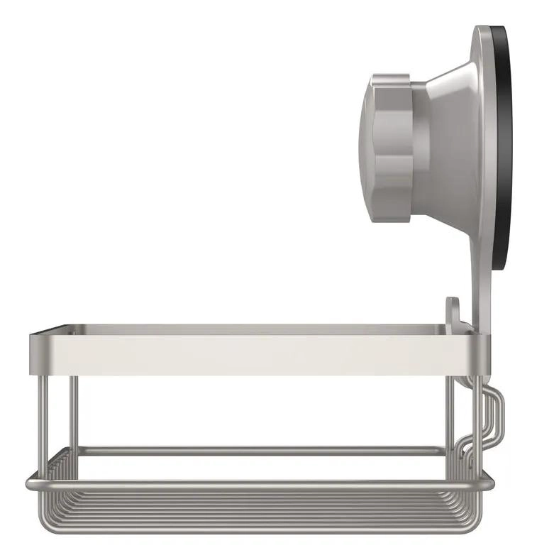 ORGANIZADOR DE DUCHA SUCCION TAUPE PARA BAÑO SIN TALADRO - 4