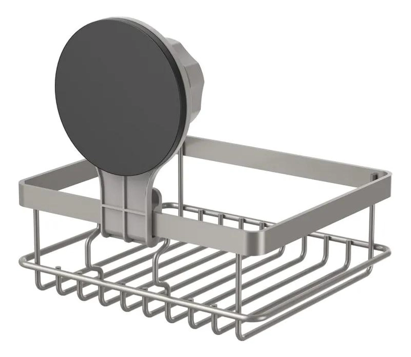 ORGANIZADOR DE DUCHA SUCCION TAUPE PARA BAÑO SIN TALADRO - 5