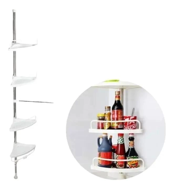 ORGANIZADOR MULTIFUNCIONAL PARA DUCHA Y COCINA CON BRAZO AJUSTABLE - 4