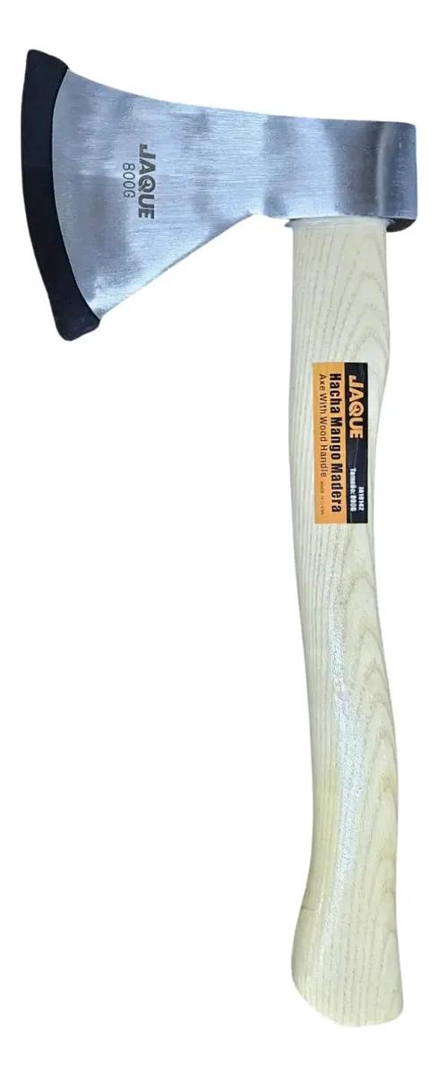 HACHA DE MANO 40CM CON MANGO DE MADERA - 3