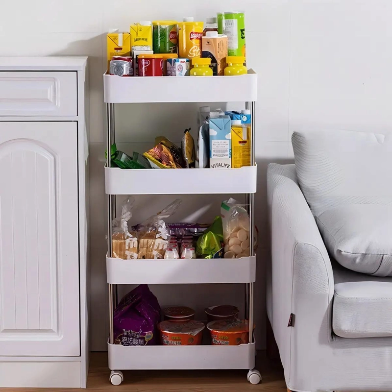 ESTANTE ORGANIZADOR MULTIUSO DE 4 NIVELES PARA BAÑO Y COCINA - 5