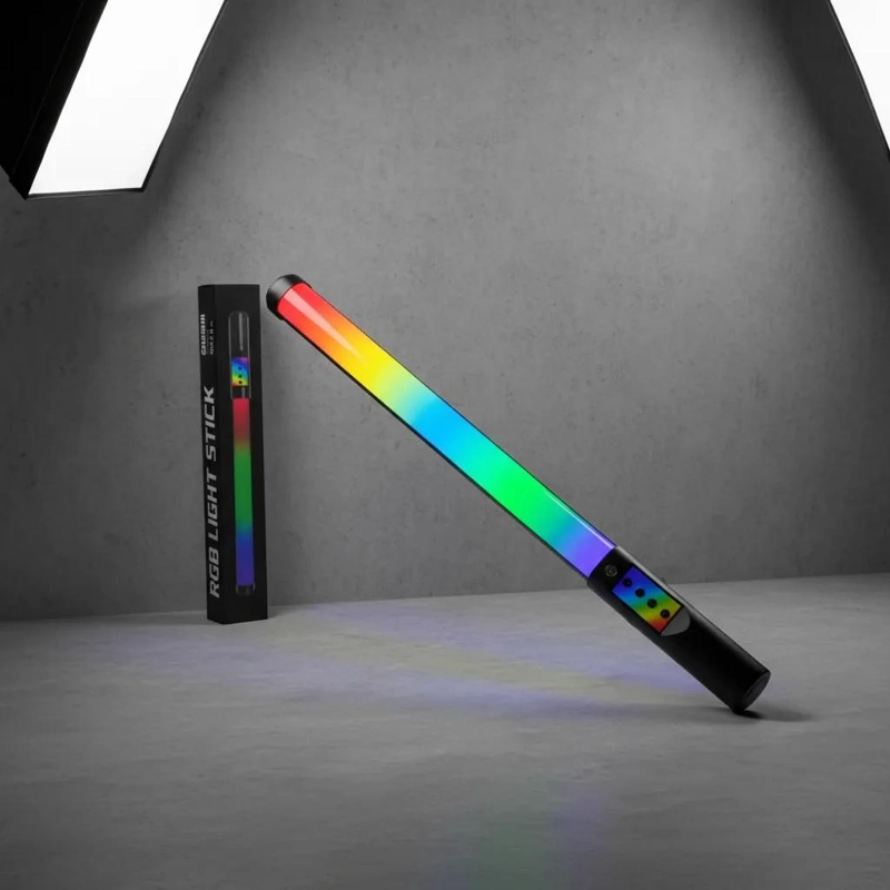 BARRA DE LUZ LED RGB RECARGABLE DE 49 CM PARA FOTOGRAFIA - 1