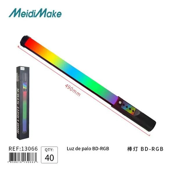 BARRA DE LUZ LED RGB RECARGABLE DE 49 CM PARA FOTOGRAFIA - 4