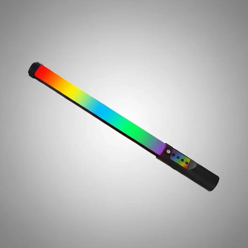 BARRA DE LUZ LED RGB RECARGABLE DE 49 CM PARA FOTOGRAFIA - 5
