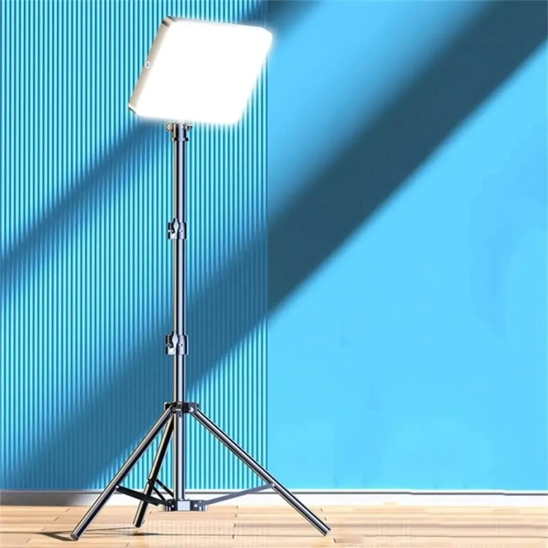 PANEL DE ILUMINACION LED REGULABLE CON TRIPODE PARA FOTOGRAFIA - 5