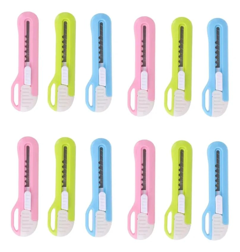 CUCHILLO CUTTER AUTOMATICO RETRACTIL PARA PAPEL Y CARTON - 1