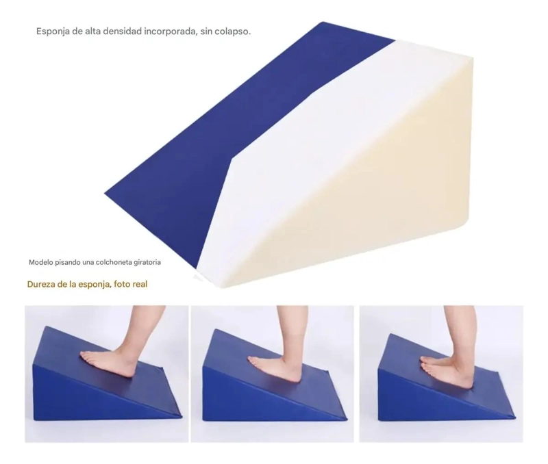 ALMOHADA TERAPE UTICA EN FORMA DE CUÑA PARA SOPORTE Y ALIVIO POSTURAL - 6