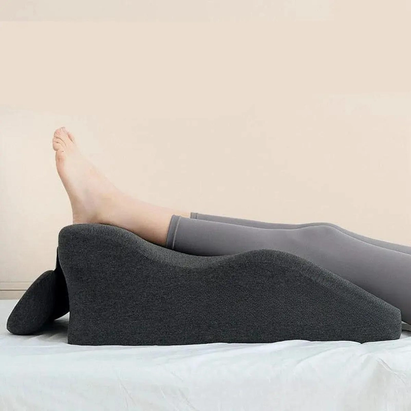 ALMOHADA ERGONOMICA DE ESPUMA VISCOELASTICA PARA SOPORTE DE PIERNAS Y RODILLAS - 4