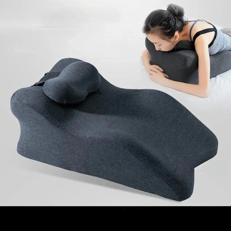 ALMOHADA ERGONOMICA DE ESPUMA VISCOELASTICA PARA SOPORTE DE PIERNAS Y RODILLAS - 6