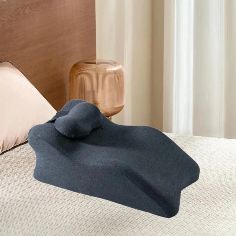 ALMOHADA ERGONOMICA DE ESPUMA VISCOELASTICA PARA SOPORTE DE PIERNAS Y RODILLAS - 7