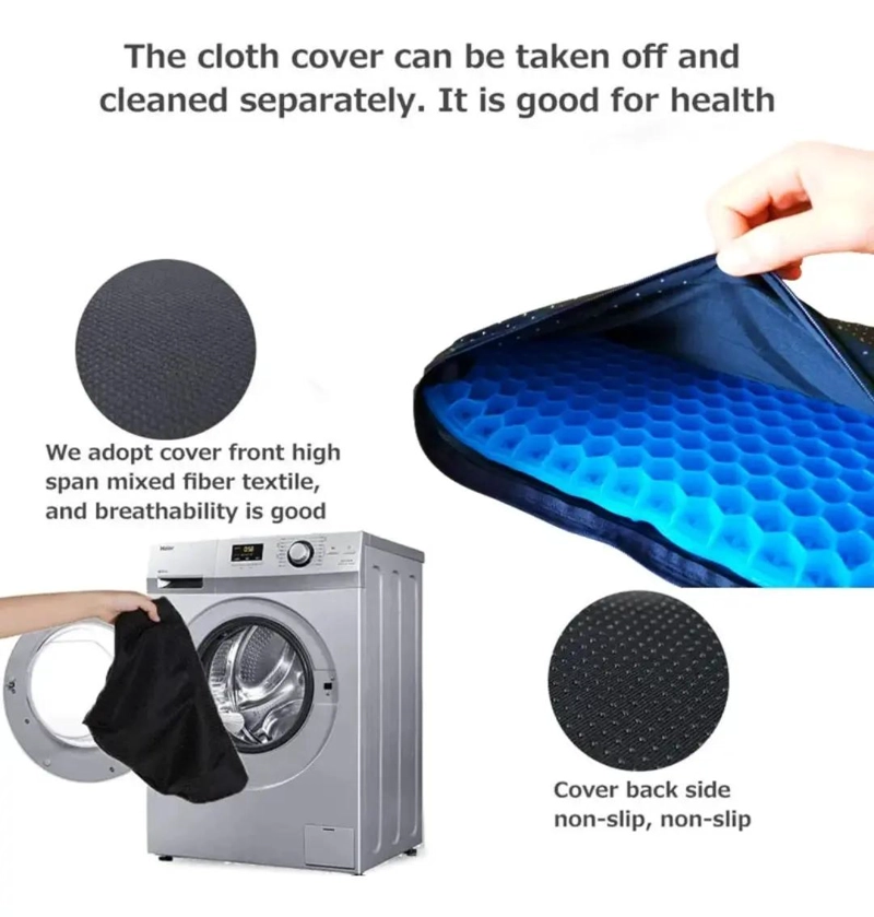 GEL DE SILICONA CON FUNDA PARA OFICINA Y HOGAR - 3