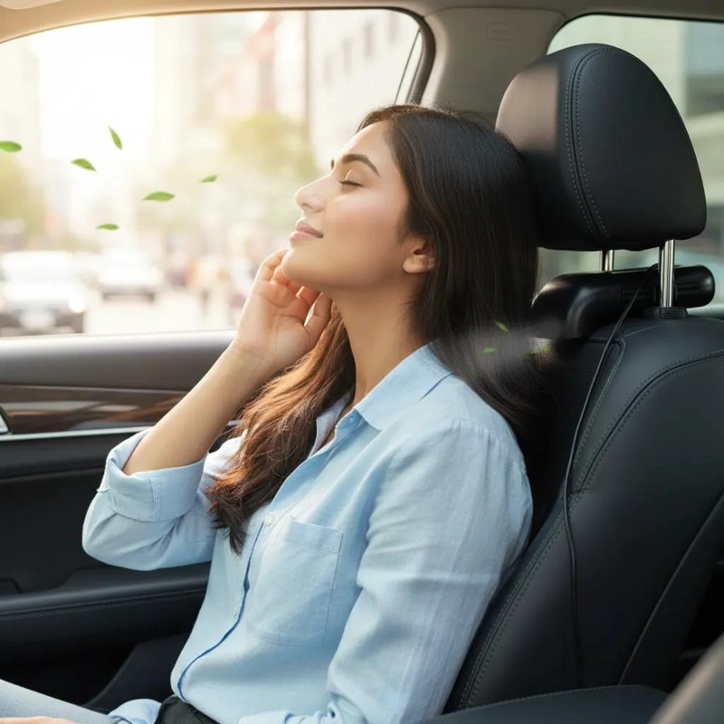 VENTILADOR USB PARA ASIENTO DE AUTO CON AJUSTE DE VELOCIDAD - 1
