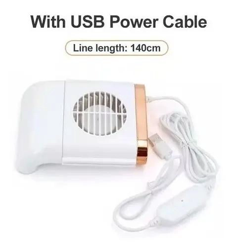 VENTILADOR USB PARA ASIENTO DE AUTO CON AJUSTE DE VELOCIDAD - 3