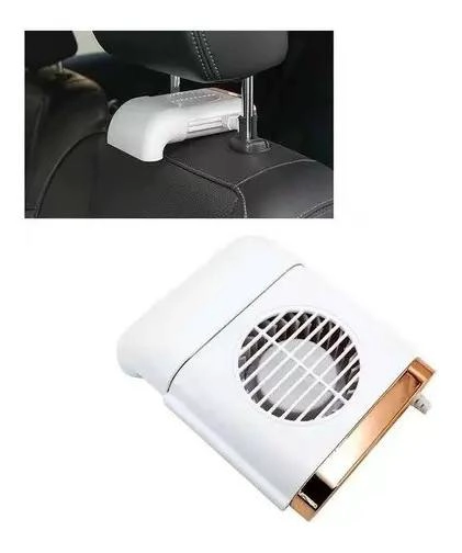 VENTILADOR USB PARA ASIENTO DE AUTO CON AJUSTE DE VELOCIDAD - 4