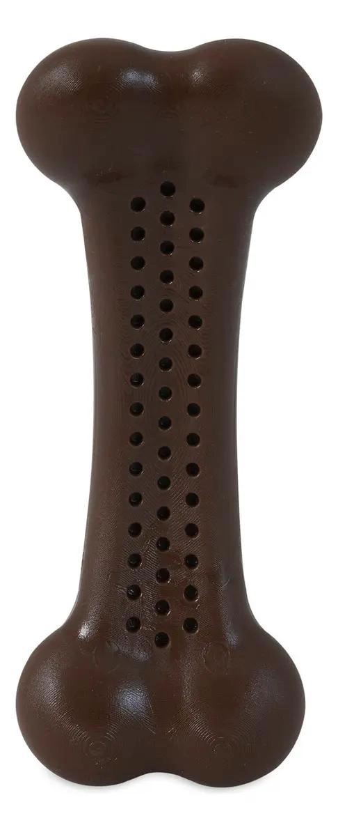 JUGUETE DE NYLON SABOR MANTEQUILLA DE MANI PARA PERROS - 1