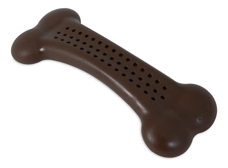 JUGUETE DE NYLON SABOR MANTEQUILLA DE MANI PARA PERROS - 3